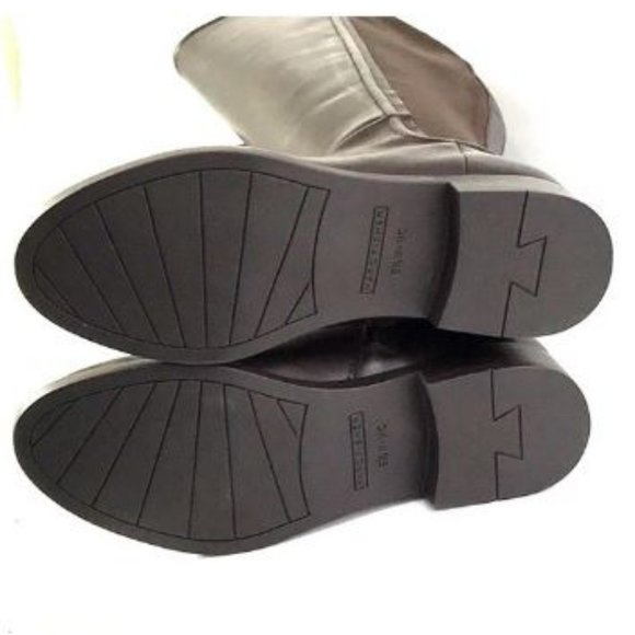 Marc Fisher Leather Wide-Calf Tall-Shaft Boots - Picture 9 of 9